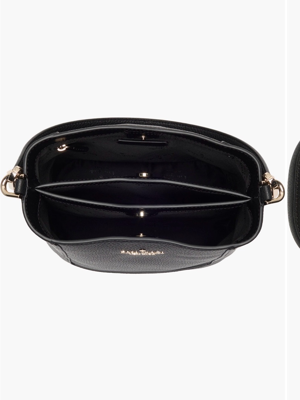 Kate Spade New York Black Leather Shoulder Bag - Picture 4 of 11